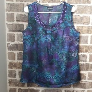 💥🎪❤Fashion Bug Sleeveless Top